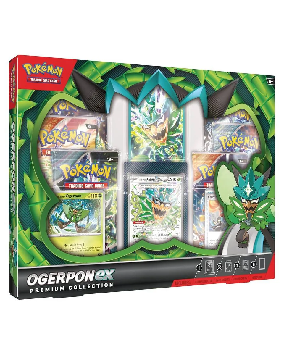 Društvena igra - Pokemon - TCG Ogerpon Ex - Premium Collection 