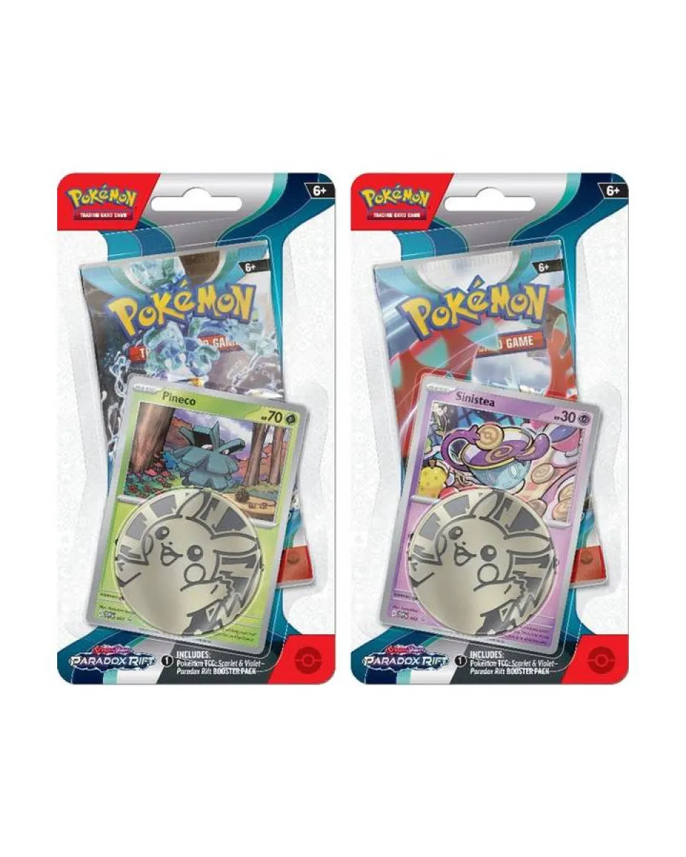 Board Game - Pokemon - TCG SV04 Scarlet & Violet Temporal Forces Checklane Booster Pack 