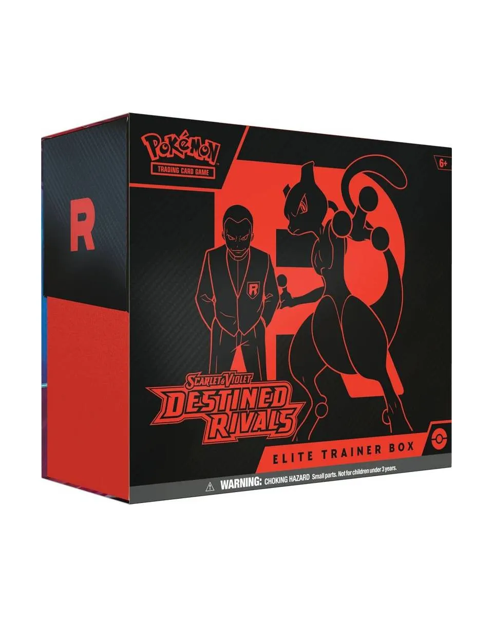 Board Game - Pokemon - TCG SV10 Scarlet & Violet - Destined Rivals Elite Trainer Box 