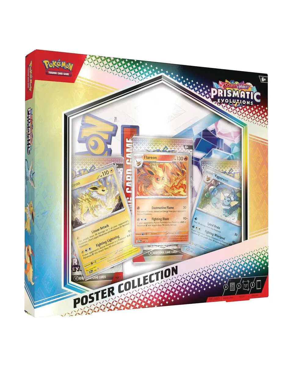 Board Game - Pokemon - TCG SV8.5 Prismatic Evolutions Poster Collection 