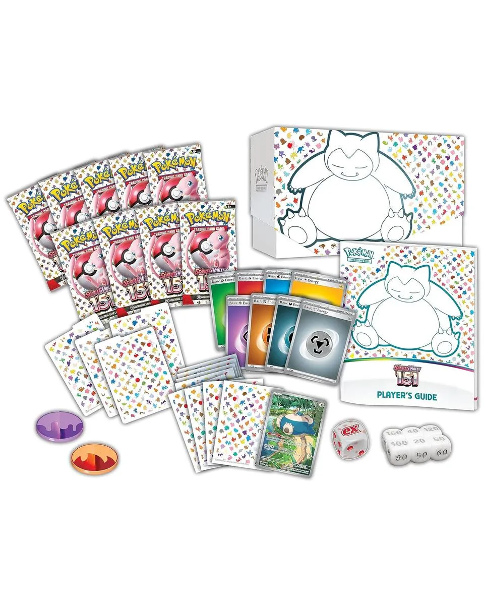 Društvena igra - Pokemon - TCG Scarlet & Violet - 151 Elite Trainer Box 
