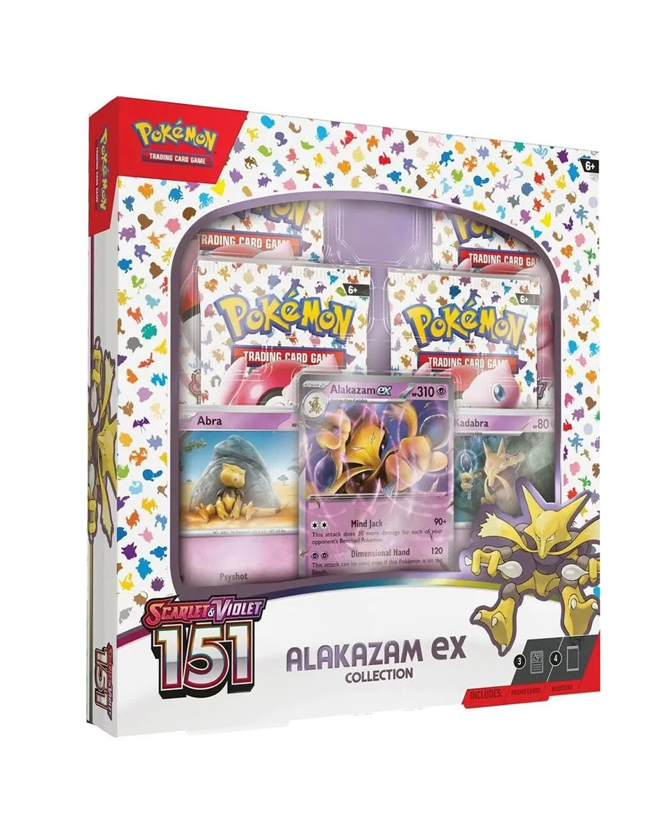 Društvena igra - Pokemon - TCG Scarlet & Violet - Alakazam ex Collection 