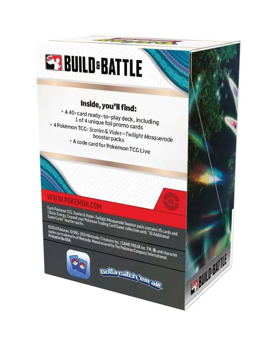 Društvena igra - Pokemon - TCG Scarlet & Violet - Twilight Masquerade - Build & Battle Box 