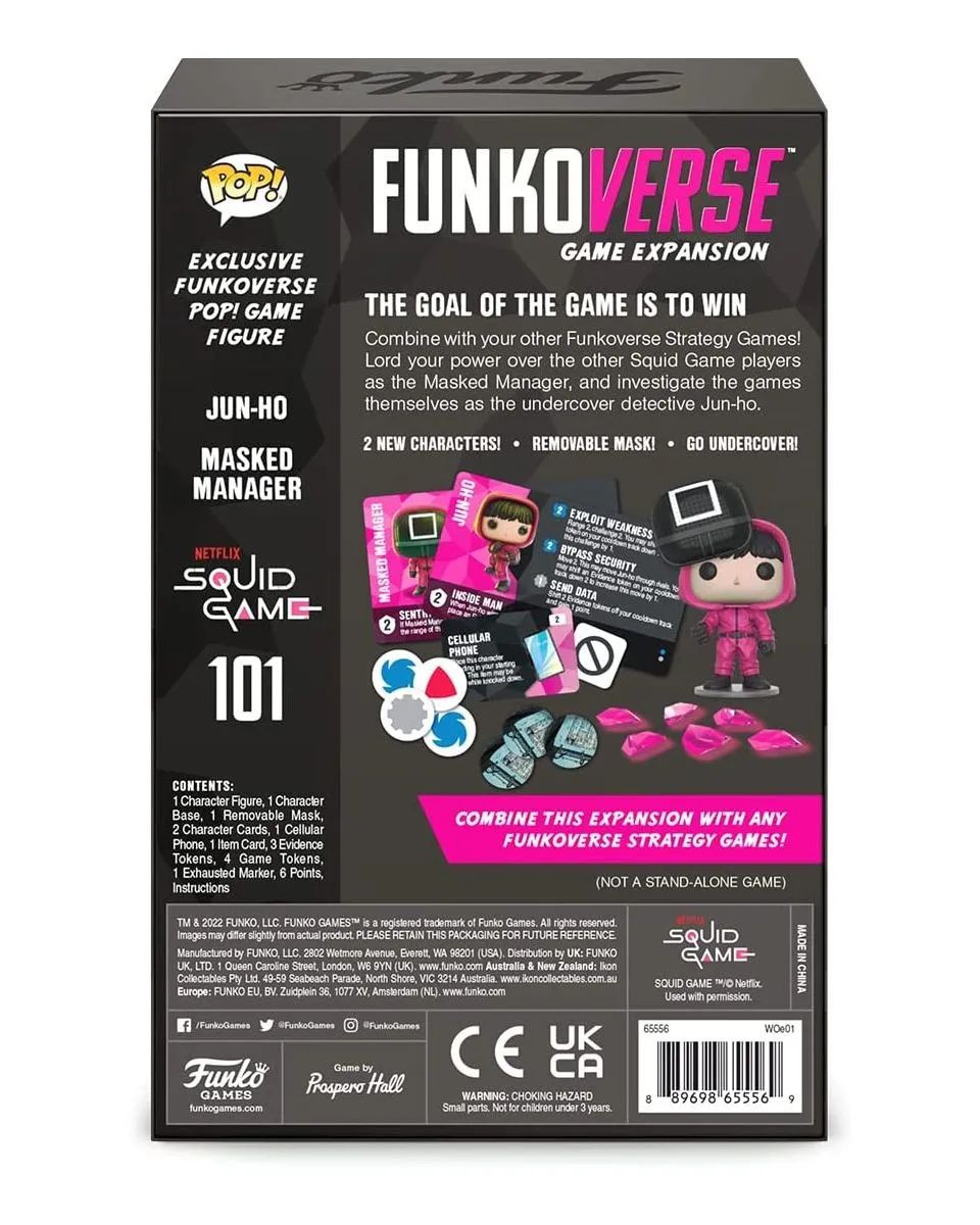 Društvena igra Squid Game - FunkoVerse Strategy Game 101 1-Pack Ekspanzija 