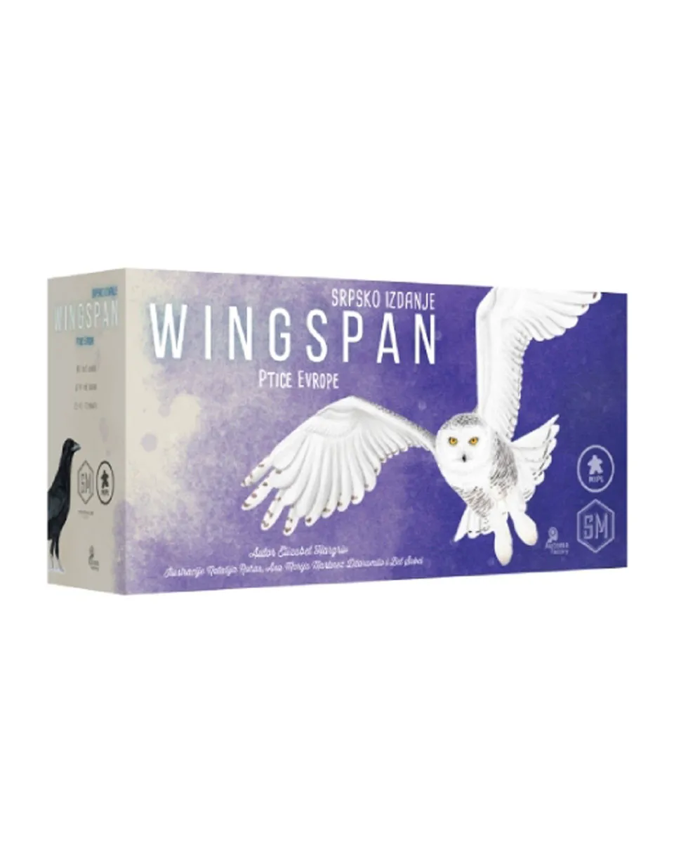 Board Game Wingspan - Ptice Evrope 