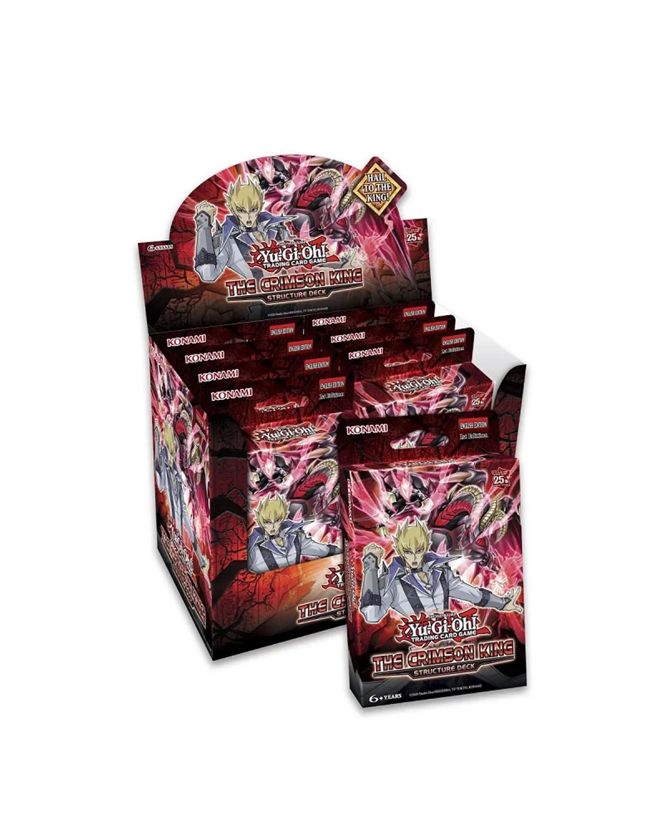 Društvena igra - Yu-Gi-Oh! TCG Structure Deck - The Crismon King 