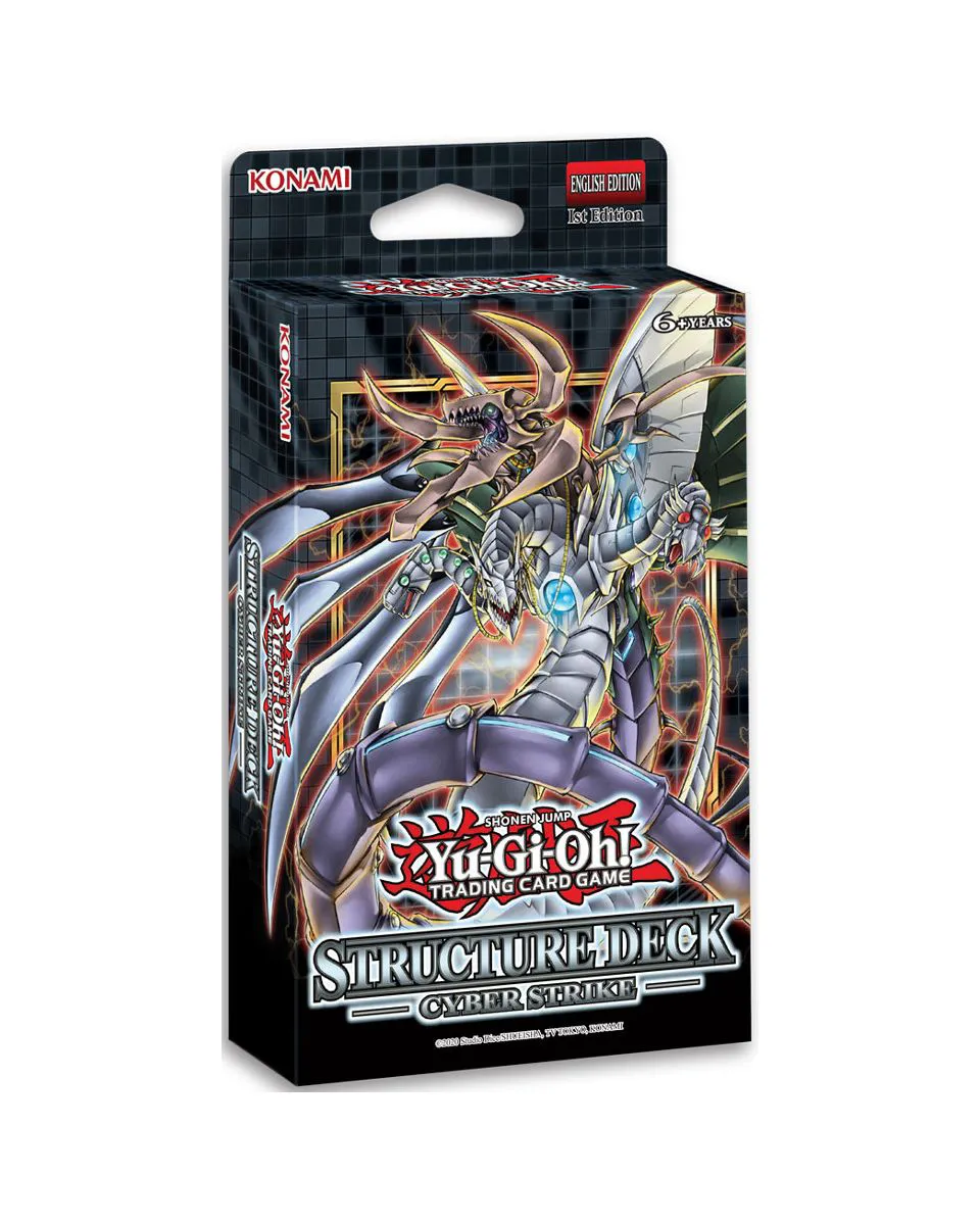 Board Game - Yu-Gi-Oh! - Trading Card Game - Structure Deck - Cyber Strike 