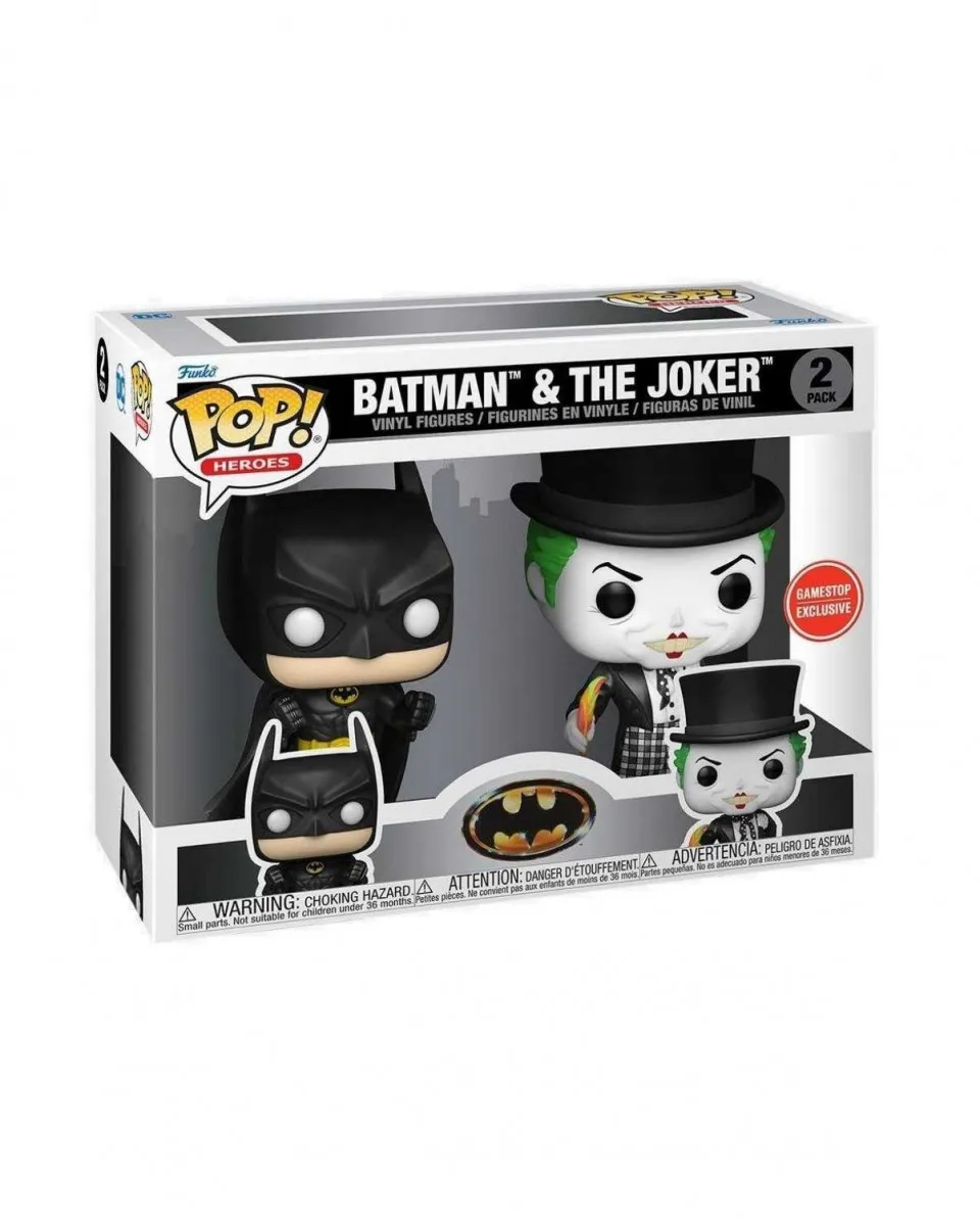Bobble Figure 2-Pack POP! - Batman & The Joker - Special Edition 