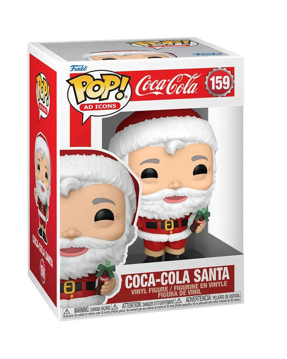 Bobble Figure AD Icons POP! - Coca-Cola Santa 