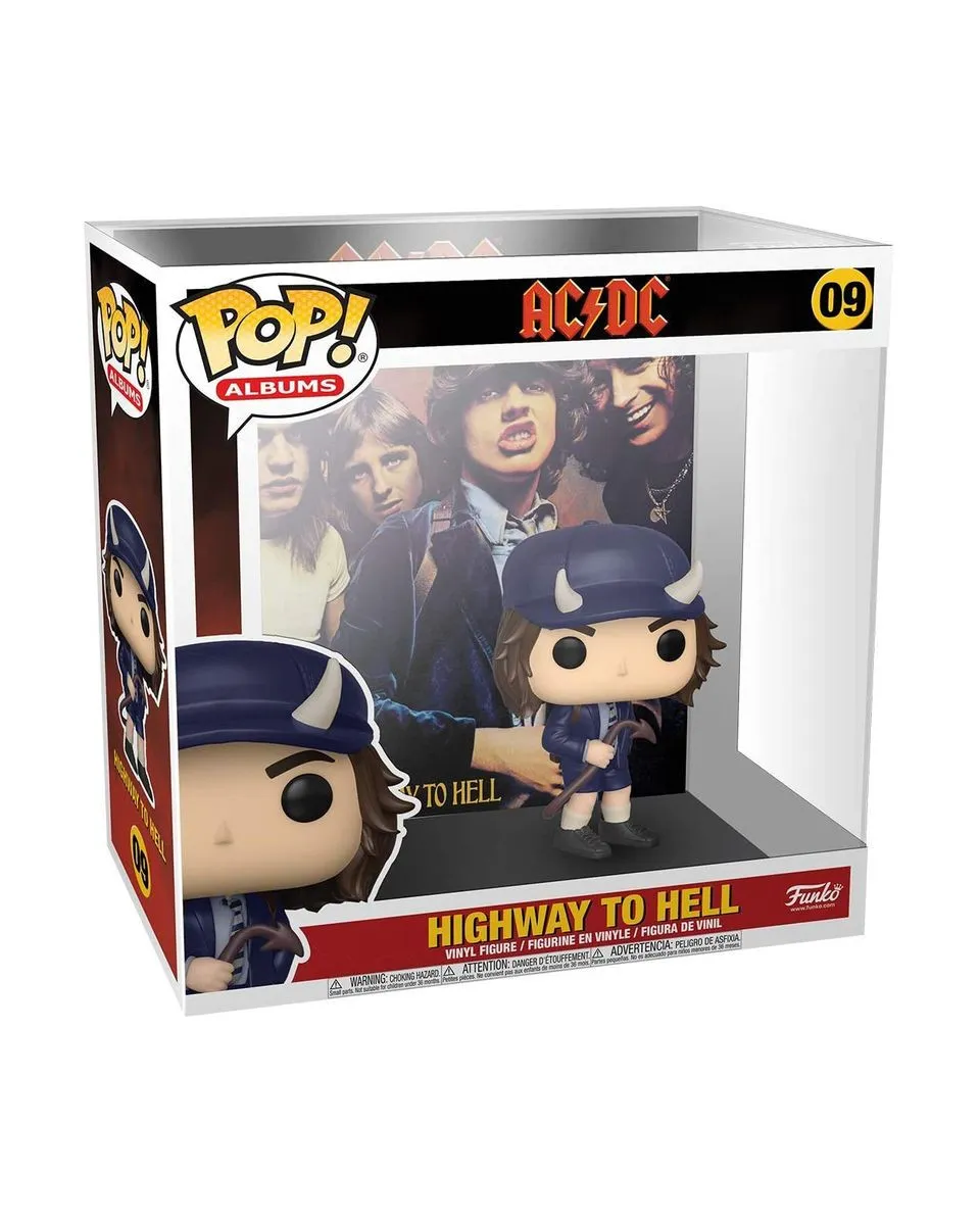 Bobble Figure Albums POP! ACDC - Highway To Hell 