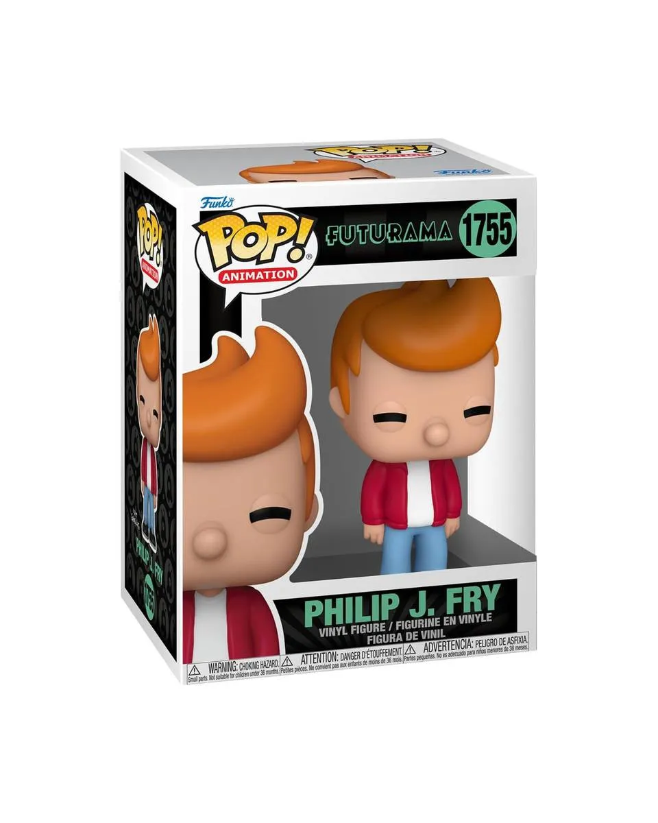 Bobble Figure Animation - Futurama POP! - Philip J. Fry 