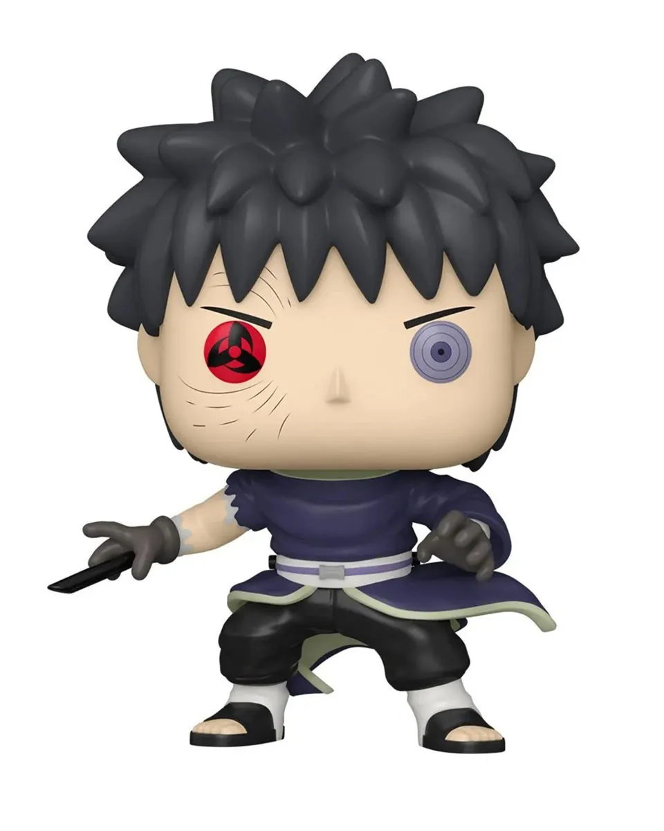 Bobble Figure Anime - Naruto Shippuden POP! - Obito Uchiha (Unmasked) - Special Edition 