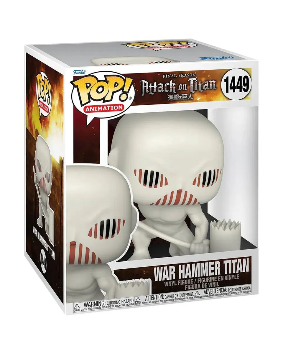 Bobble Figure Anime - Attack on Titan POP! - War Hammer Titan 