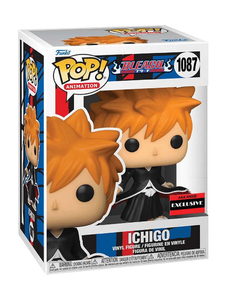Bobble Figure Anime - Bleach POP! - Ichigo 