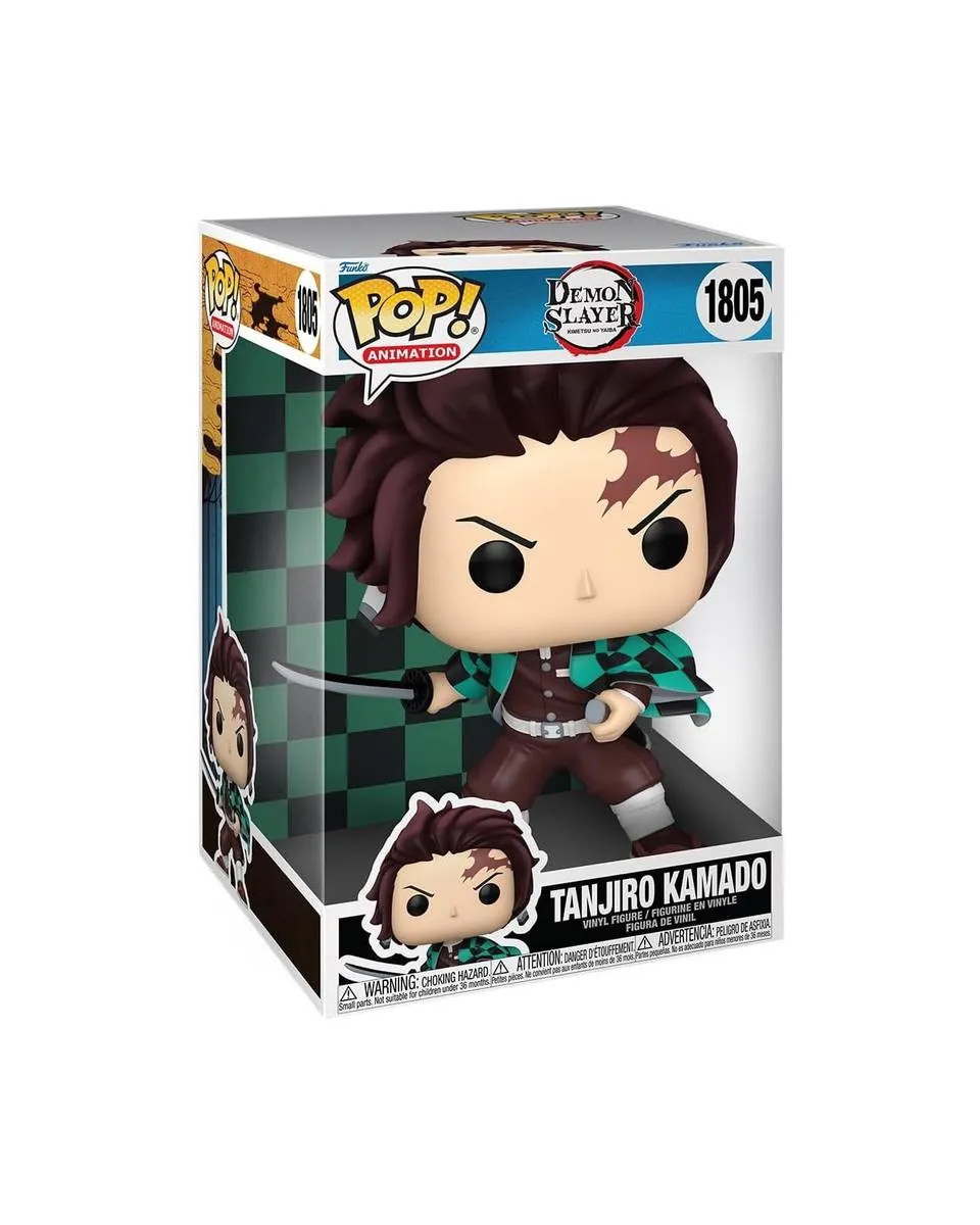 Bobble Figure Anime - Demon Slayer Kimetsu no Yaiba POP! - Tanjiro Kamado SUper Sized 