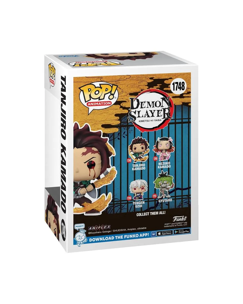 Bobble Figure Anime - Demon Slayer Kimetsu no Yaiba POP! - Tanjiro Kamado #1748 