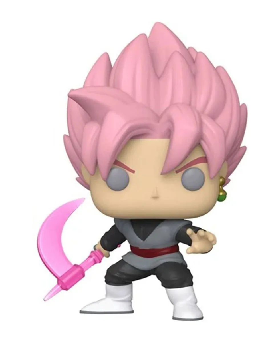 Bobble Figure Anime - Dragon Ball Super POP! - Super Saiyan Rose Goku with Translucent Scythe - Glows in the Dark 