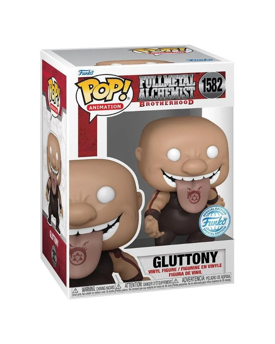 Bobble Figure Anime - Fullmetal Alchemist Brotherhood POP! - Gluttony - Special Edition 