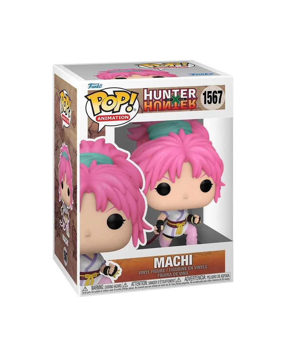 Bobble Figure Anime - Hunter x Hunter POP! - Machi 