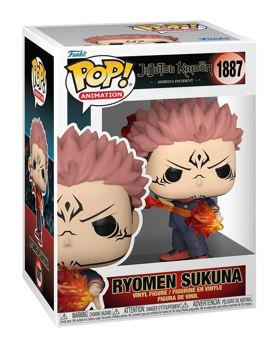 Bobble Figure Anime - Jujutsu Kaisen POP! - Ryomen Sukuna With Fire Arrow #1887 