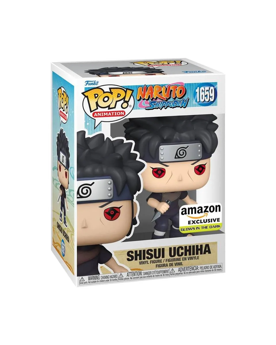 Bobble Figure Anime - Naruto Shippuden POP! - Shisui Uchiha (Glows in the Dark) (Special Edition) 