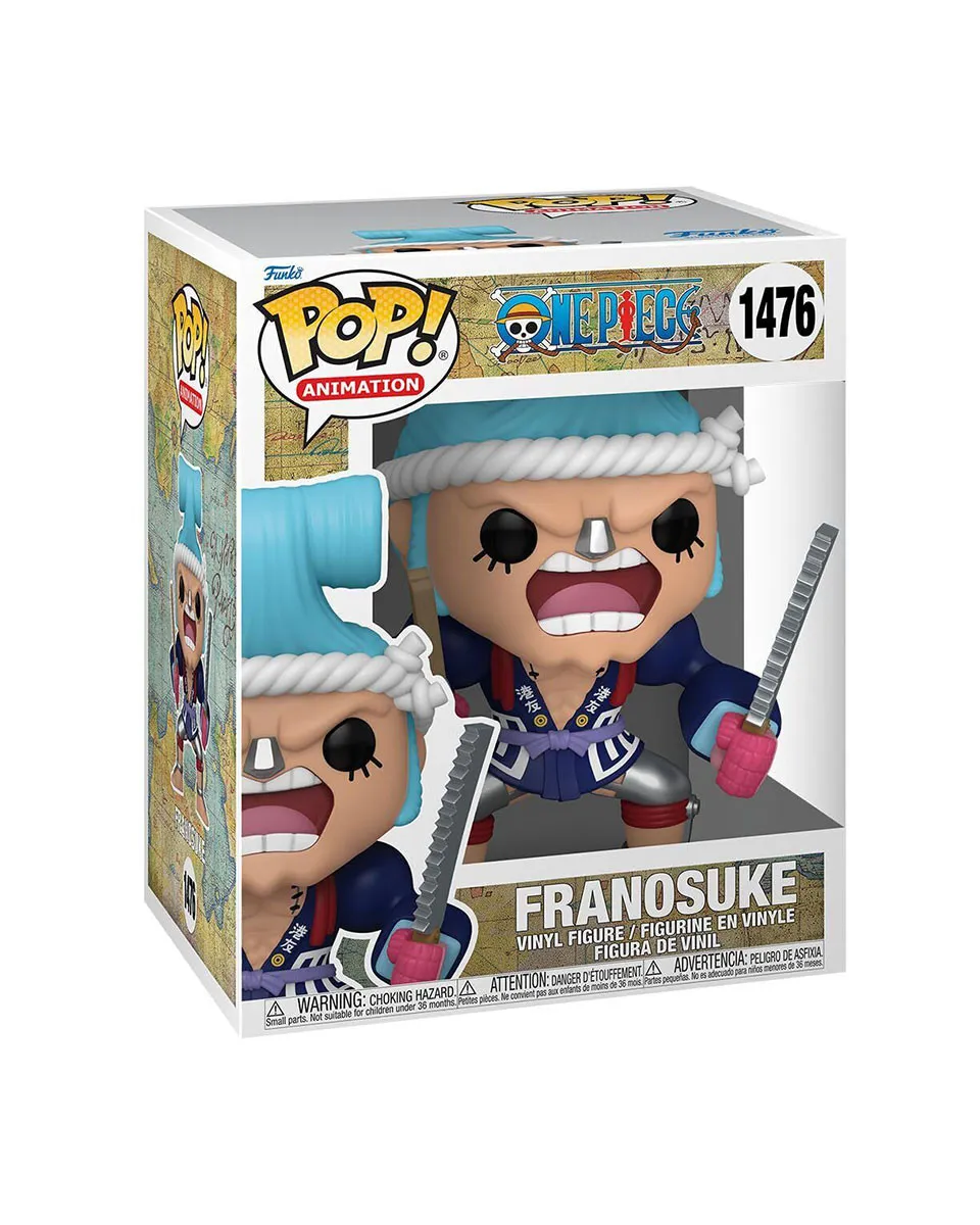 Bobble Figure Anime - One Piece POP! - Franosuke (Wano) 