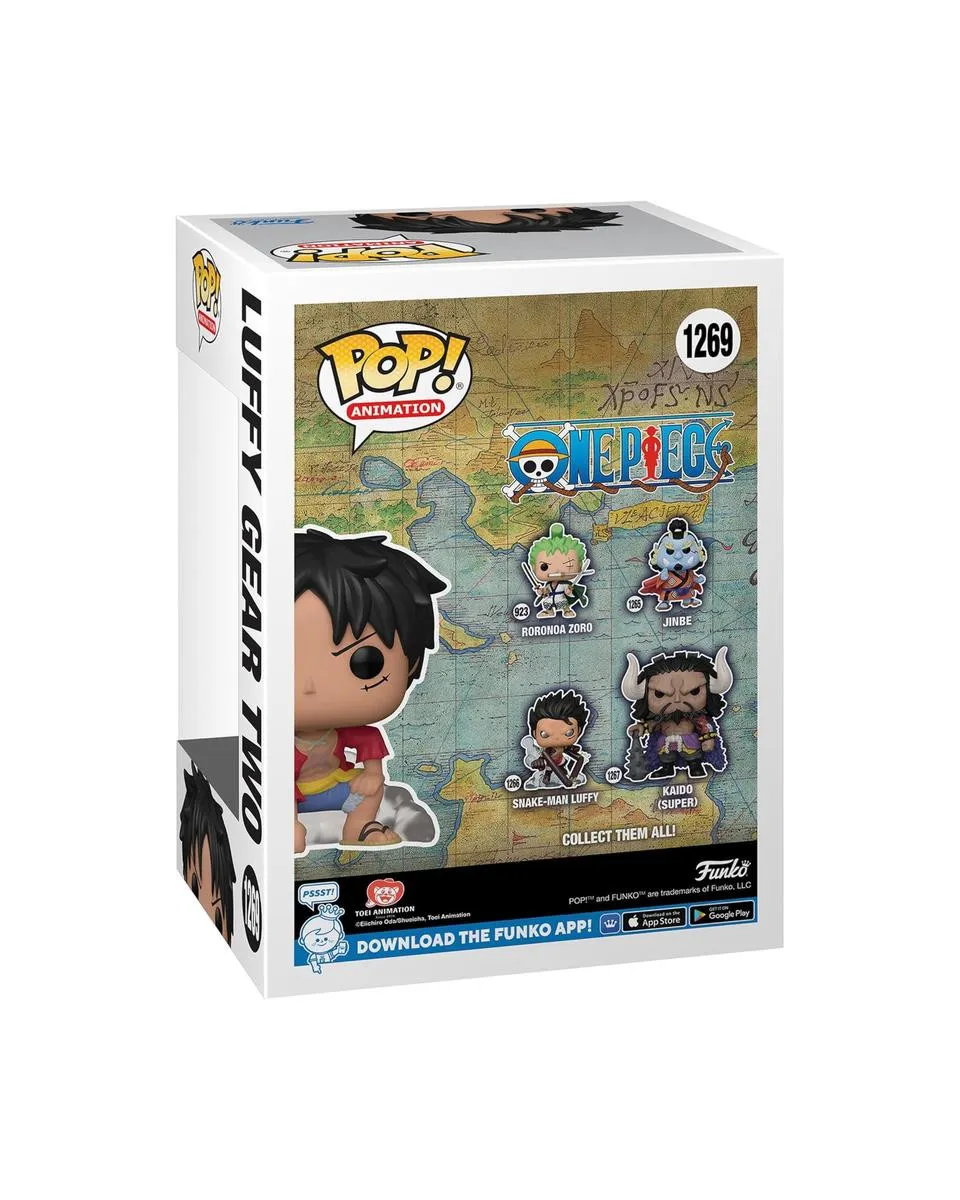 Bobble Figure Anime - One Piece POP! - Luffy Gear Two - Special Edition 