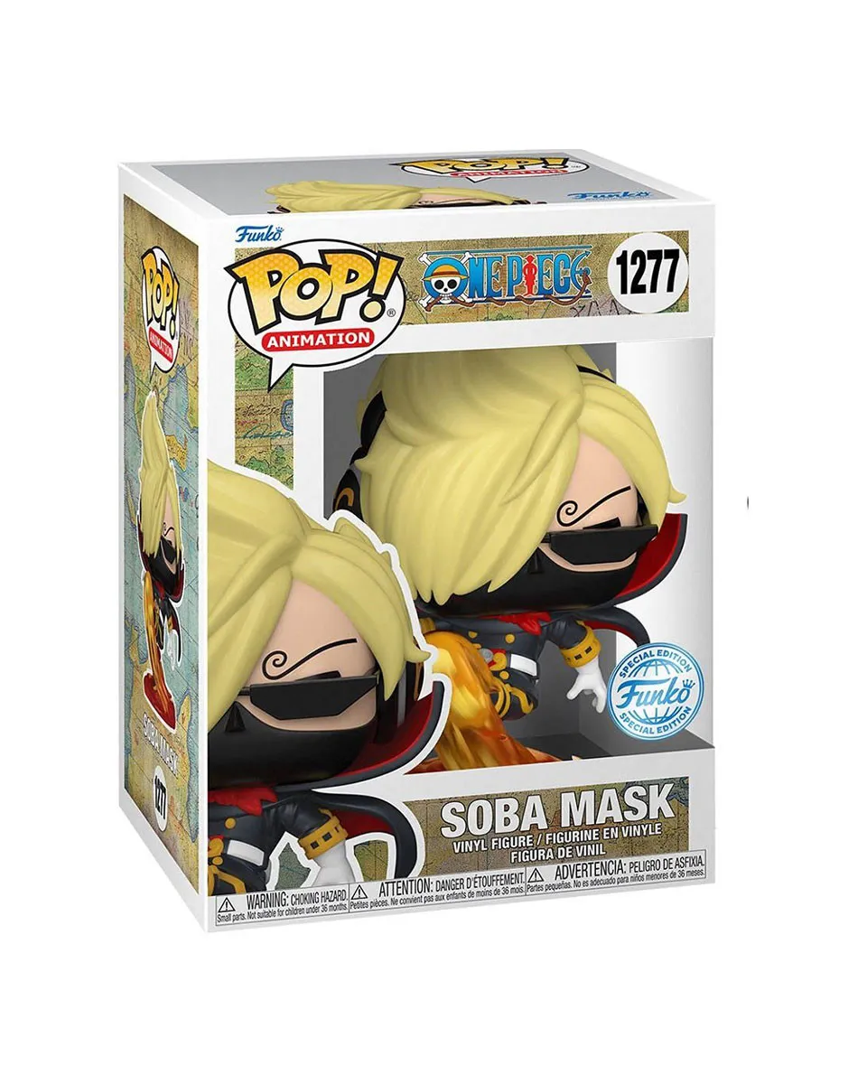 Bobble Figure Anime - One Piece POP! - Soba Mask - Special Edition 