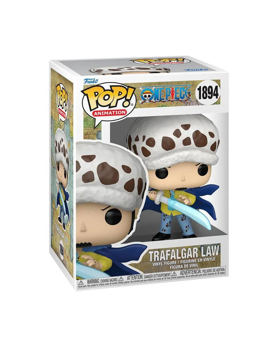 Bobble Figure Anime - One Piece POP! - Trafalgar Law - Glow in the Dark 