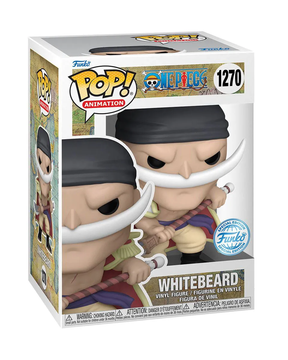 Bobble Figure Anime - One Piece POP! - Whitebeard - Gamestop Exclusive 
