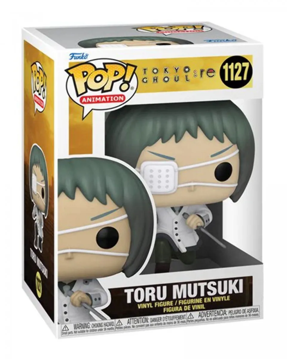 Bobble Figure Anime - Tokyo Ghoul Re POP! - Toru Mutsuki 