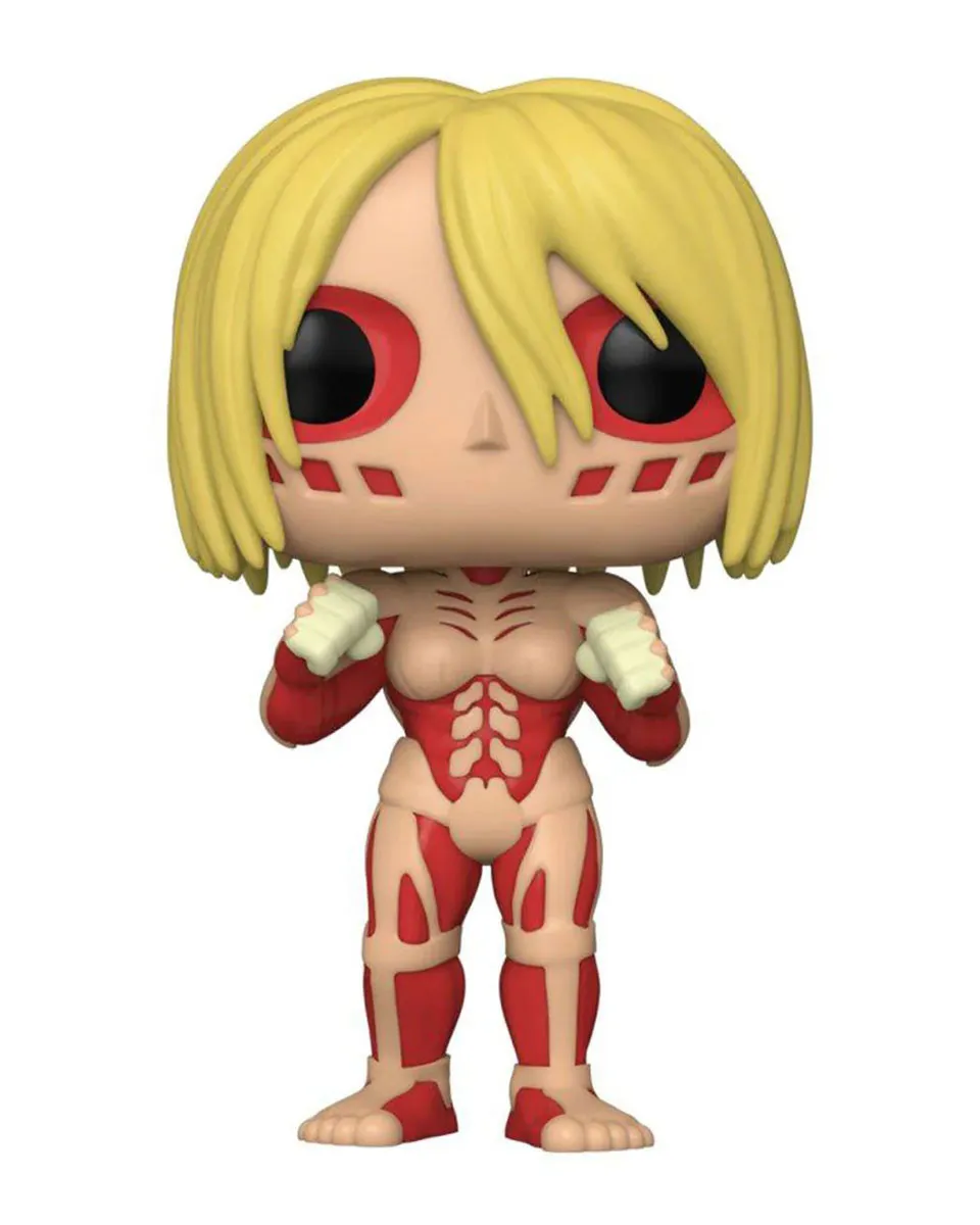 Bobble Figure Anime - Attack on Titan POP! - Female Titan - Glows in the Dark 