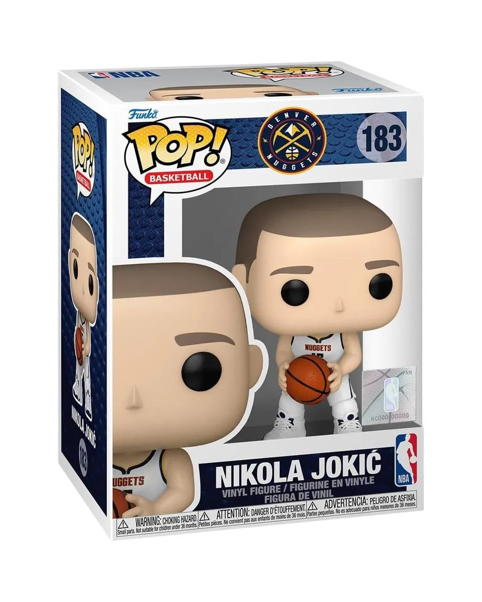 Bobble Figure Basketball - Denver Nuggets POP! - Nikola Jokić 