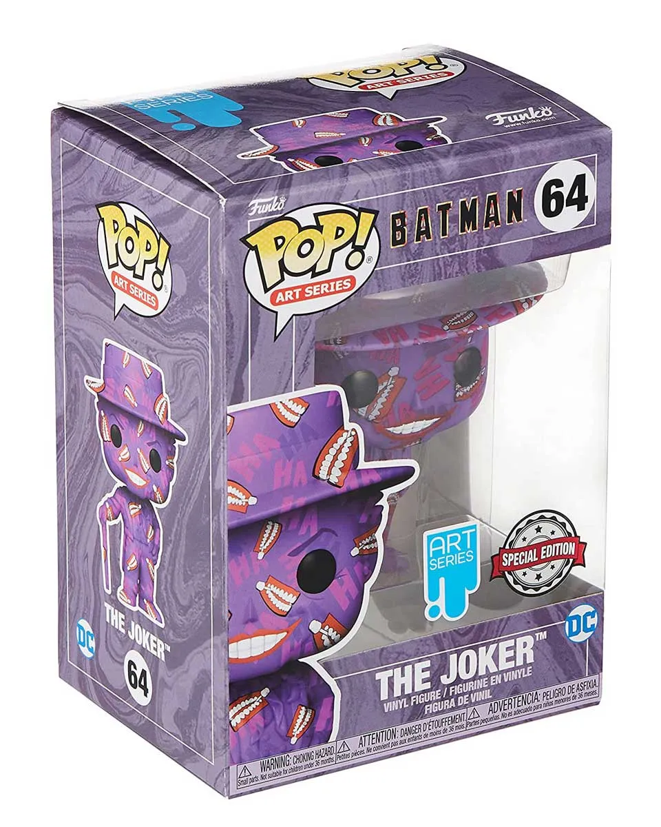 Bobble Figure Batman Art Series POP! - The Joker - Special Edition 
