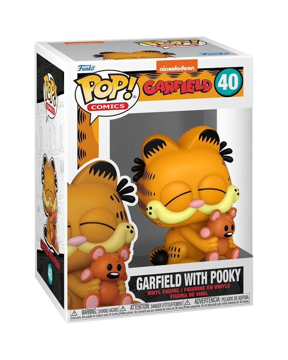 Bobble Figure Garfield POP! - Garfield With Pooky 
