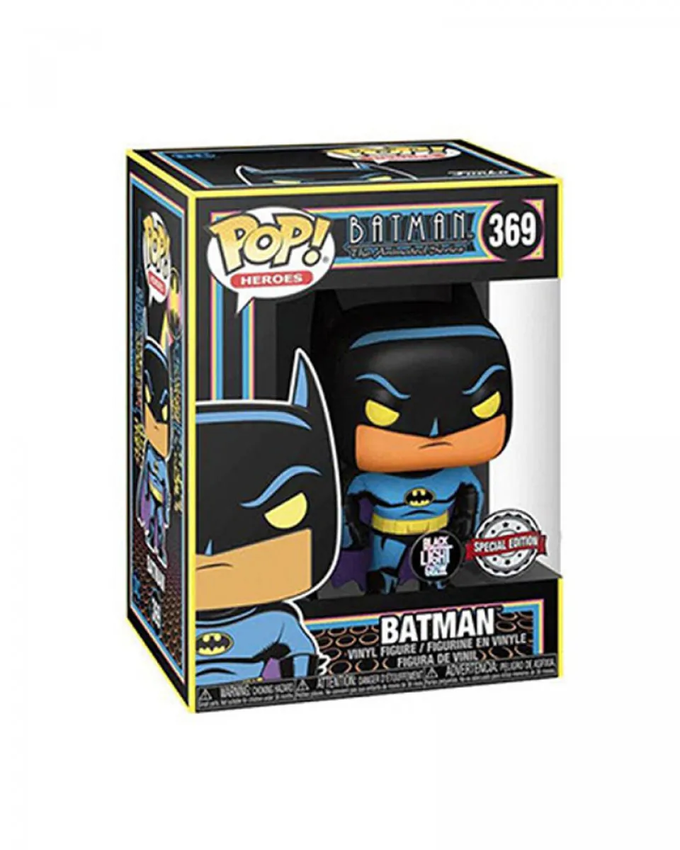 Bobble Figure DC - Batman The Animated Series POP! - Batman (Black Light) - Special Edition 
