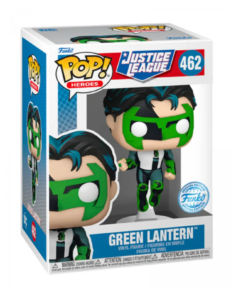 Bobble Figure DC Heroes POP! Justice League - Green Lantern - Special Edition 