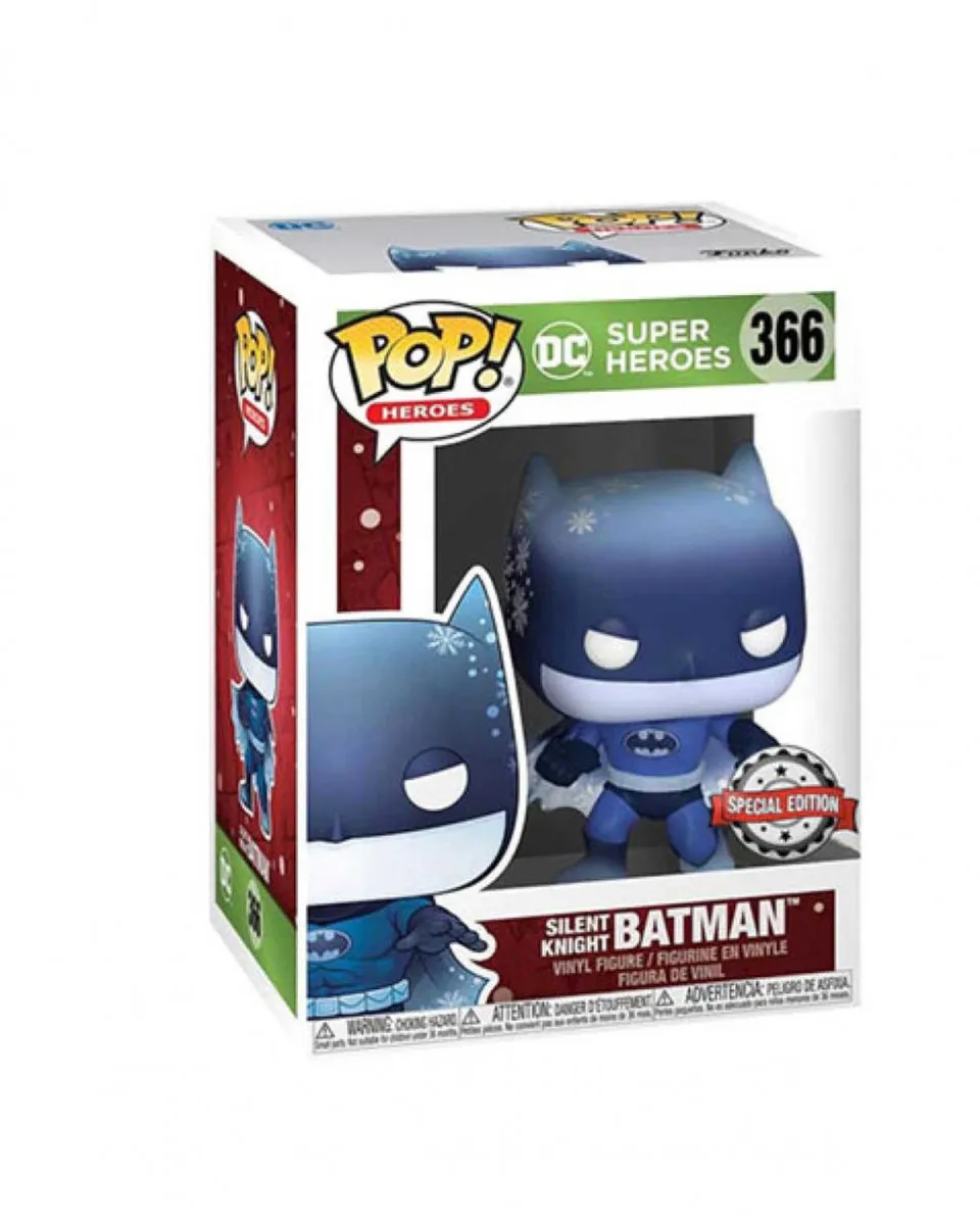Bobble Figure DC Heroes POP! - Silent Knight Batman - Special Edition 
