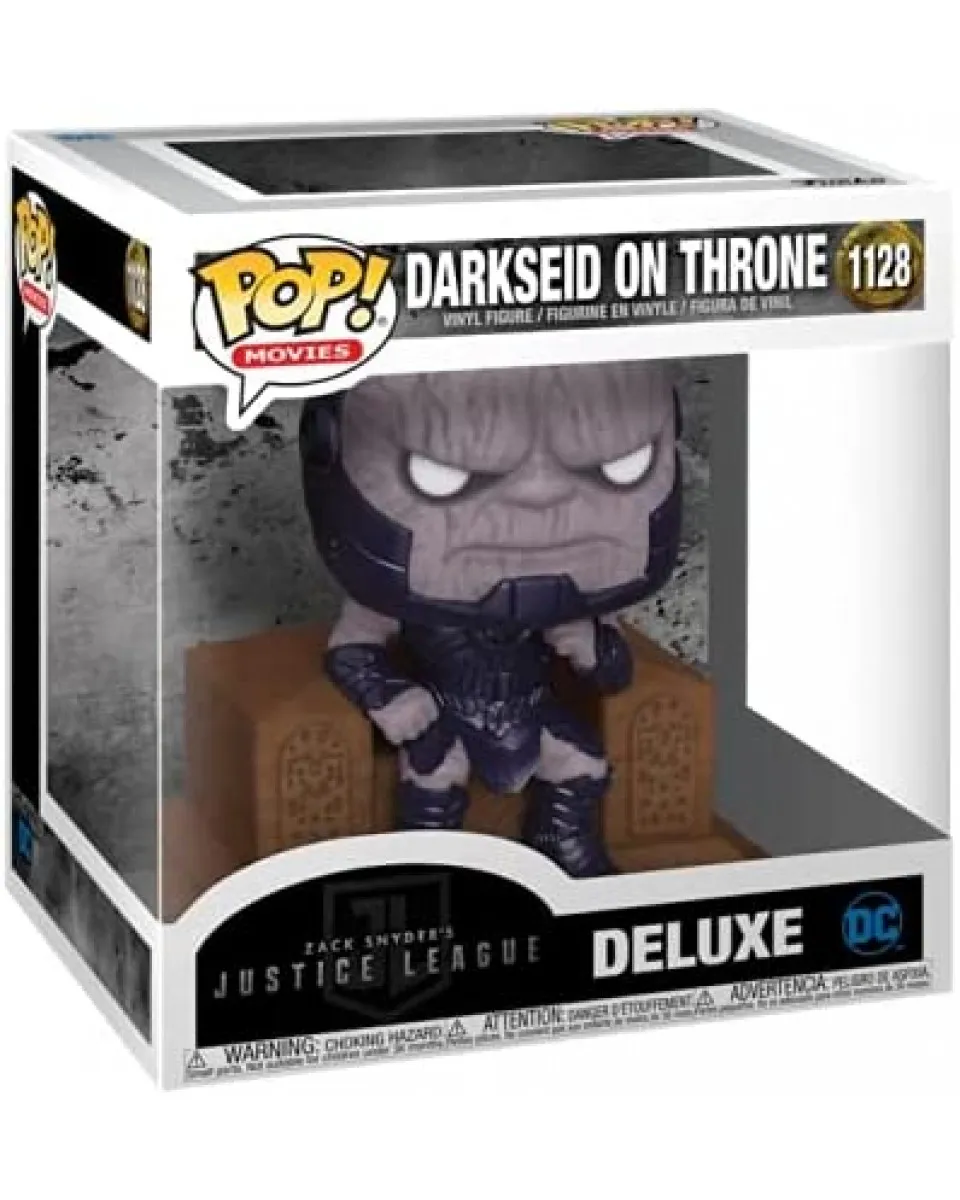 Bobble Figure DC - Justice League POP! - Darkseid on Throne - Deluxe 