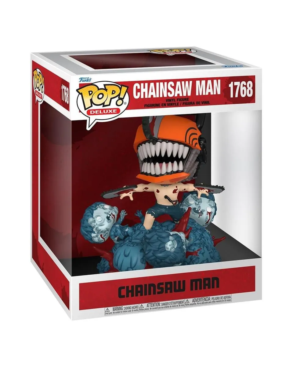 Bobble Figure Anime - Chainsaw Man POP! - Chainsaw Man - Deluxe 