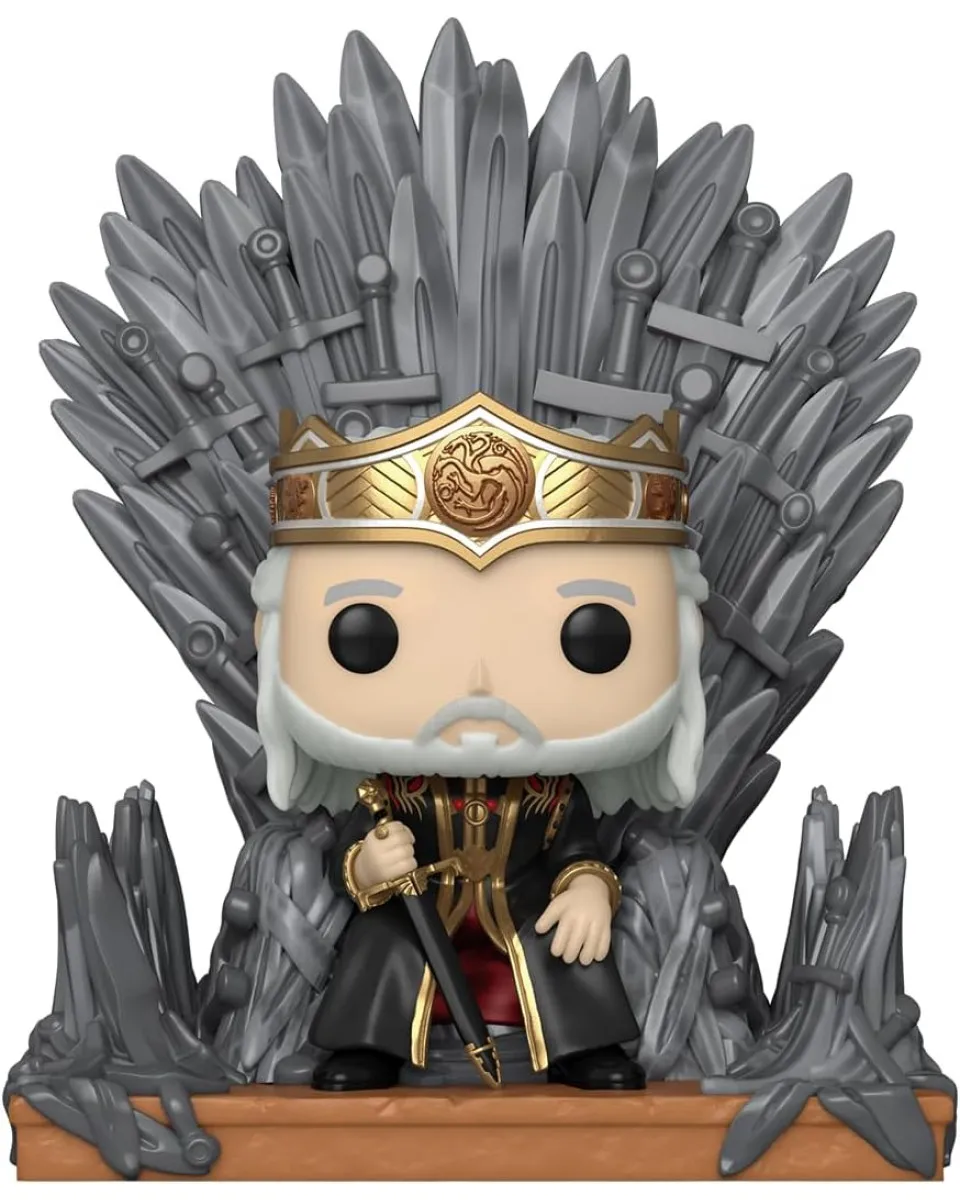Bobble Figure Television - House of the Dragon POP! - Viserys on the Iron Throne - Deluxe 