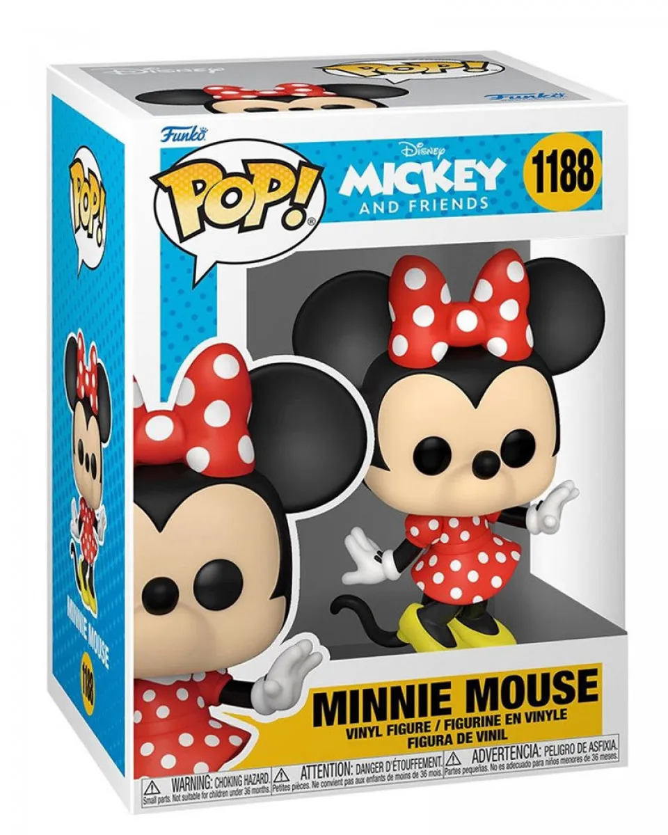 Bobble Figure Disney - Mickey and Friends POP! - Minnie Mouse 