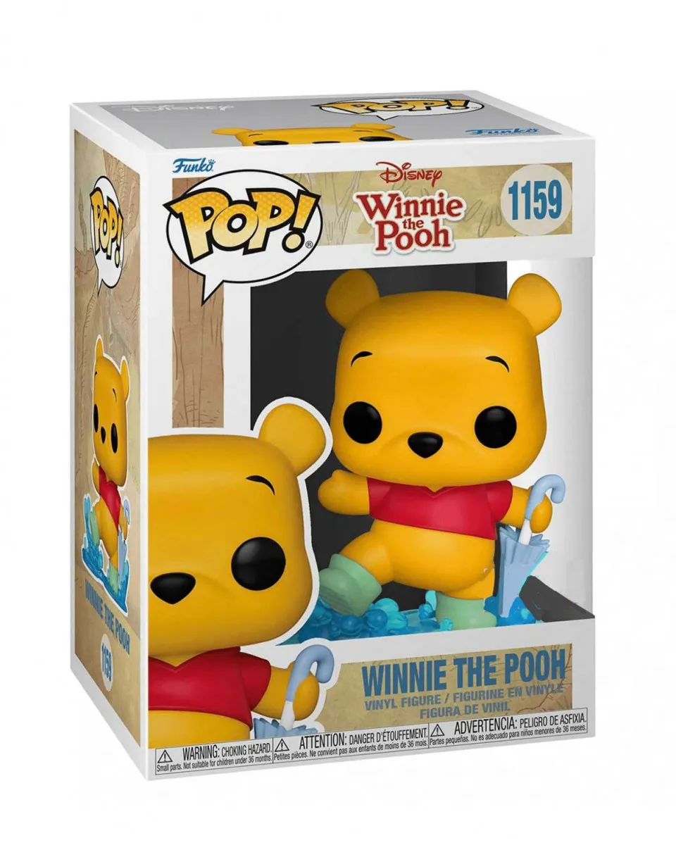 Bobble Figure Disney POP! - Winnie the Pooh - In The Rain 