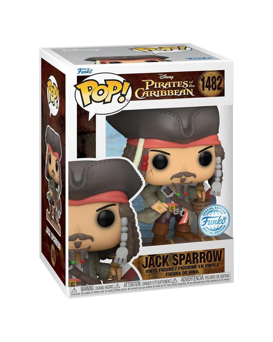 Bobble Figure Disney - Pirates of the Caribbean POP! - Jack Sparrow - Special Edition 