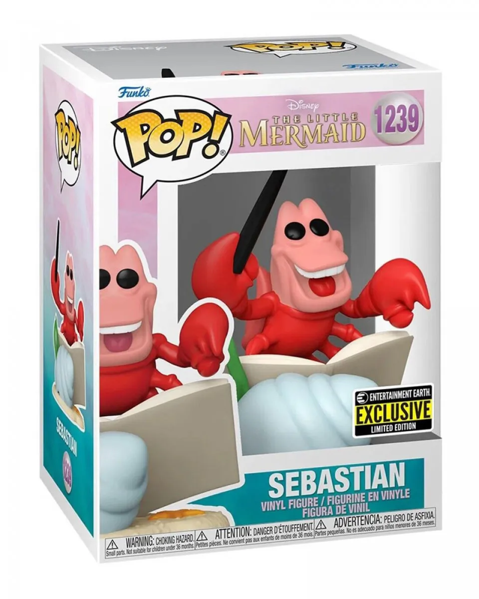 Bobble Figure Disney - The Little Mermaid POP! - Sebastian - Special Edition 