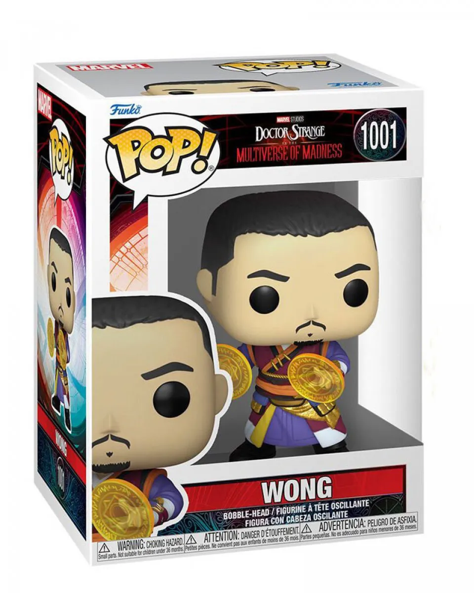 Bobble Figure Marvel - Doctor in the Strange Multiverse of Madness POP! - Wong 