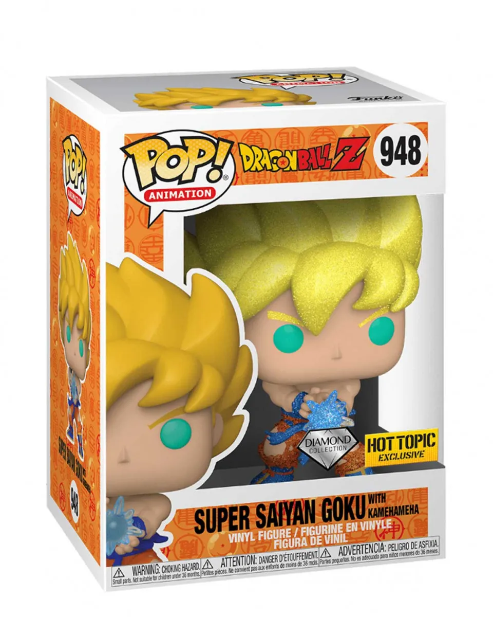 Bobble Figure Dragon Ball Z POP! - Super Saiyan Goku With Kamehameha 