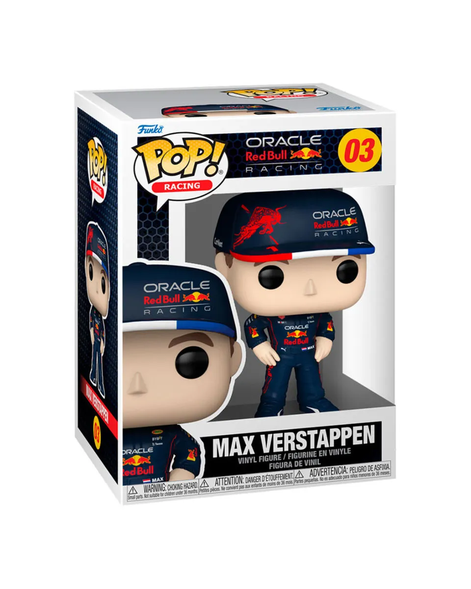 Bobble Figure F1 POP! - Oracle Red Bull Racing - Max Verstappen #03 