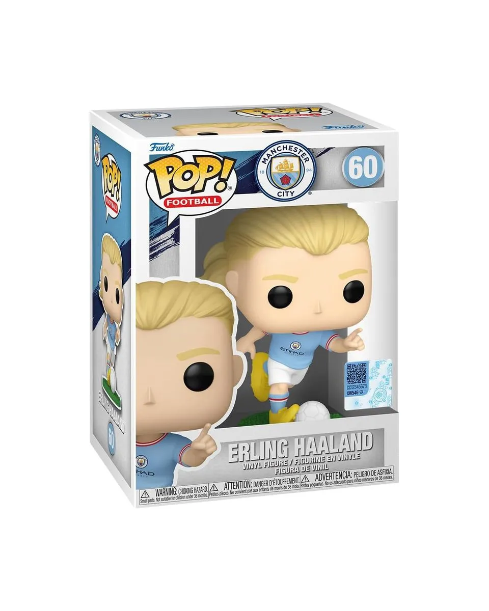 Bobble Figure Football - Manchester City POP! - Erling Haaland 