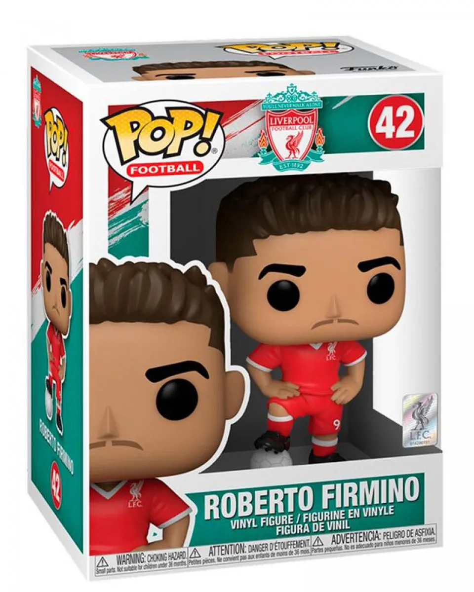 Bobble Figure Football - Liverpool POP! - Roberto Firmino 